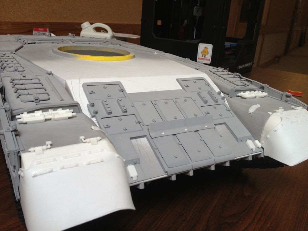3D-печать советского танка T-80 3D-печать советского танка T-80