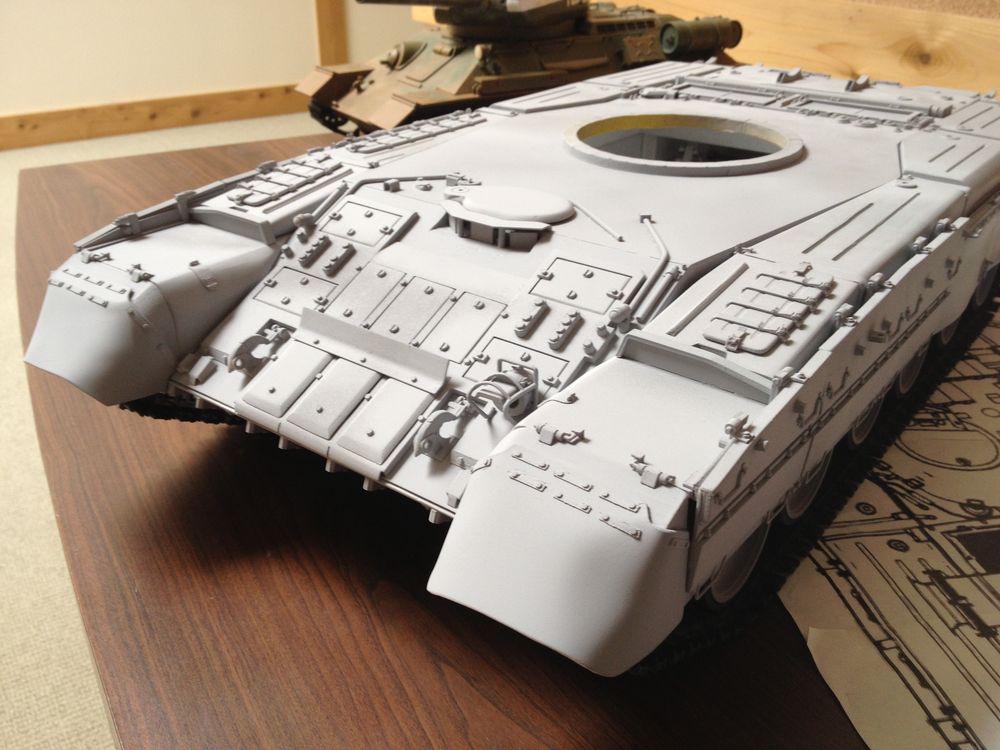 3D-печать советского танка T-80 3D-печать советского танка T-80