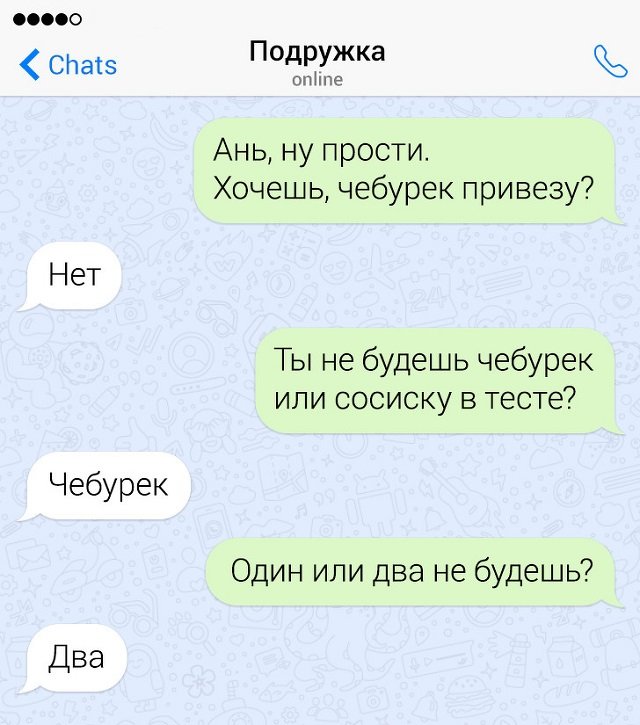 Подборка забавных переписок от настоящих друзей (15 фото)