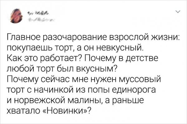 Подборка забавных твитов о взрослении (22 фото)