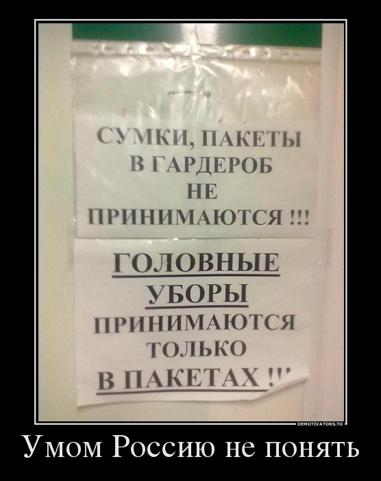 Умом Россию не понять